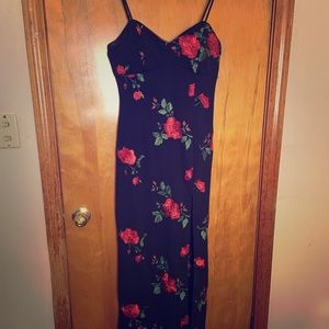 Black long dress/gown